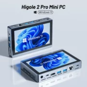 Higole 2 Pro 태블릿 패드, 산업용 윈도우 11 태블릿 미니 PC, 5.5 인치 터치 스크린 미니 컴퓨터 선풍기, 인텔 N5095, 16GB + 256GB + WIFI