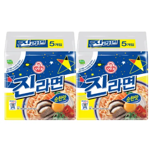 오뚜기 진라면 순한맛, 10개