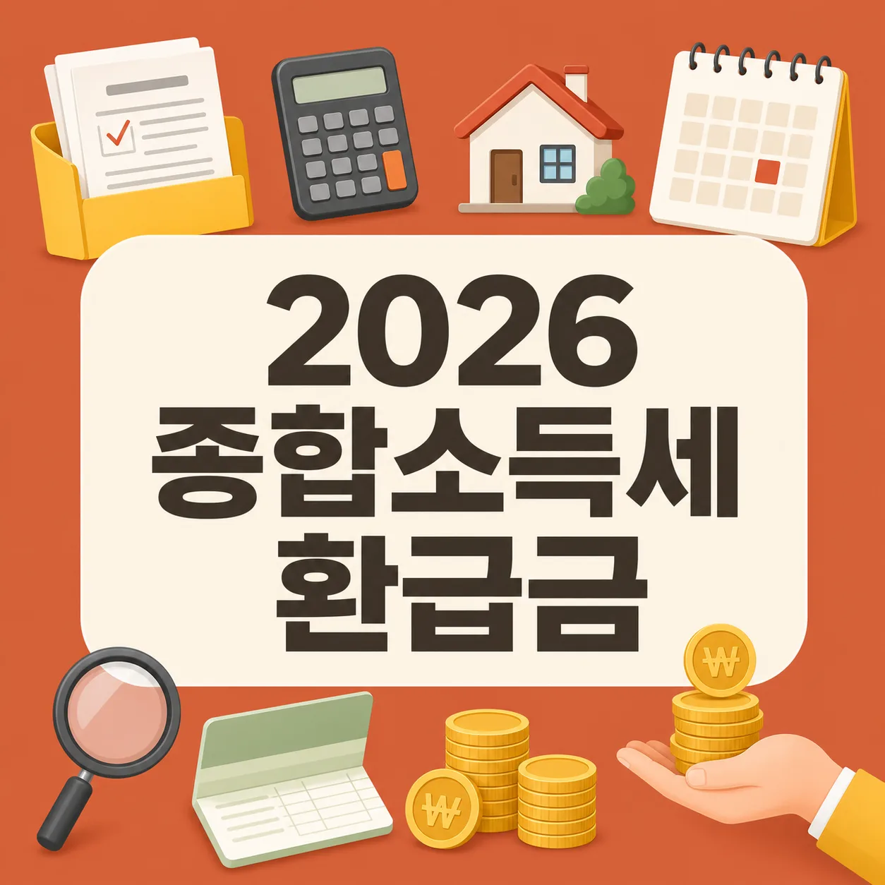 2026 종합소득세 환급금 지급일·조회방법