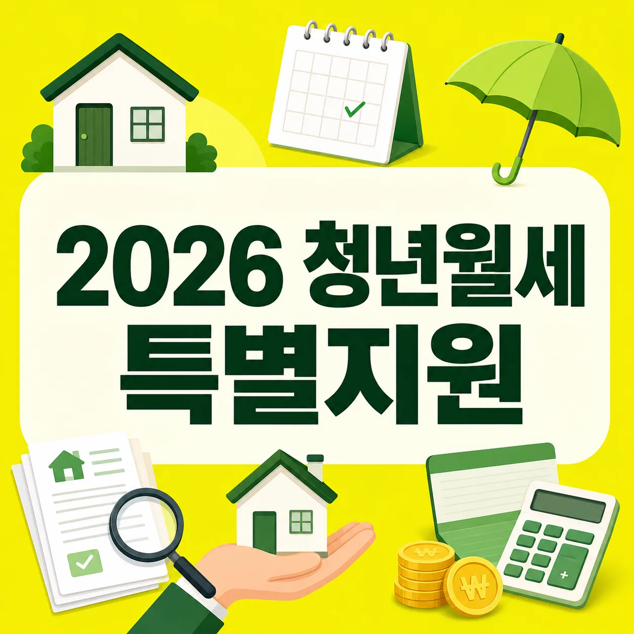 2026 청년월세 특별지원 신청방법 총정리
