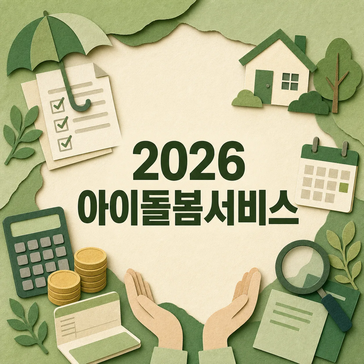 2026 아이돌봄서비스 정부지원 총정리
