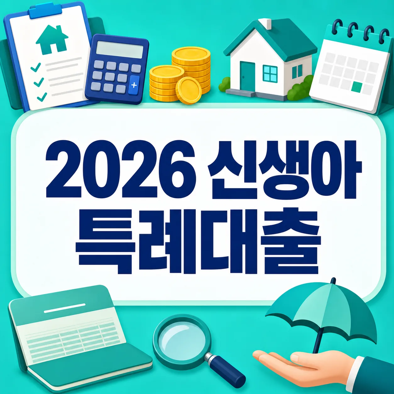 2026 신생아 특례대출 자격조건·금리 총정리