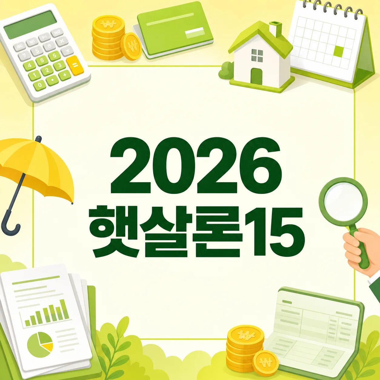 2026 햇살론15 자격조건·한도·금리 총정리