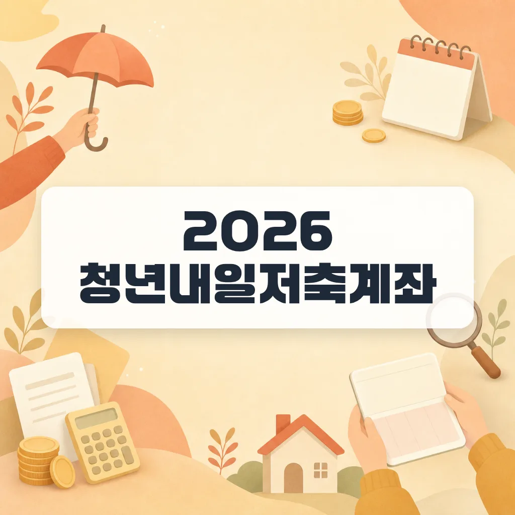 2026 청년내일저축계좌 신청자격·수령액 총정리