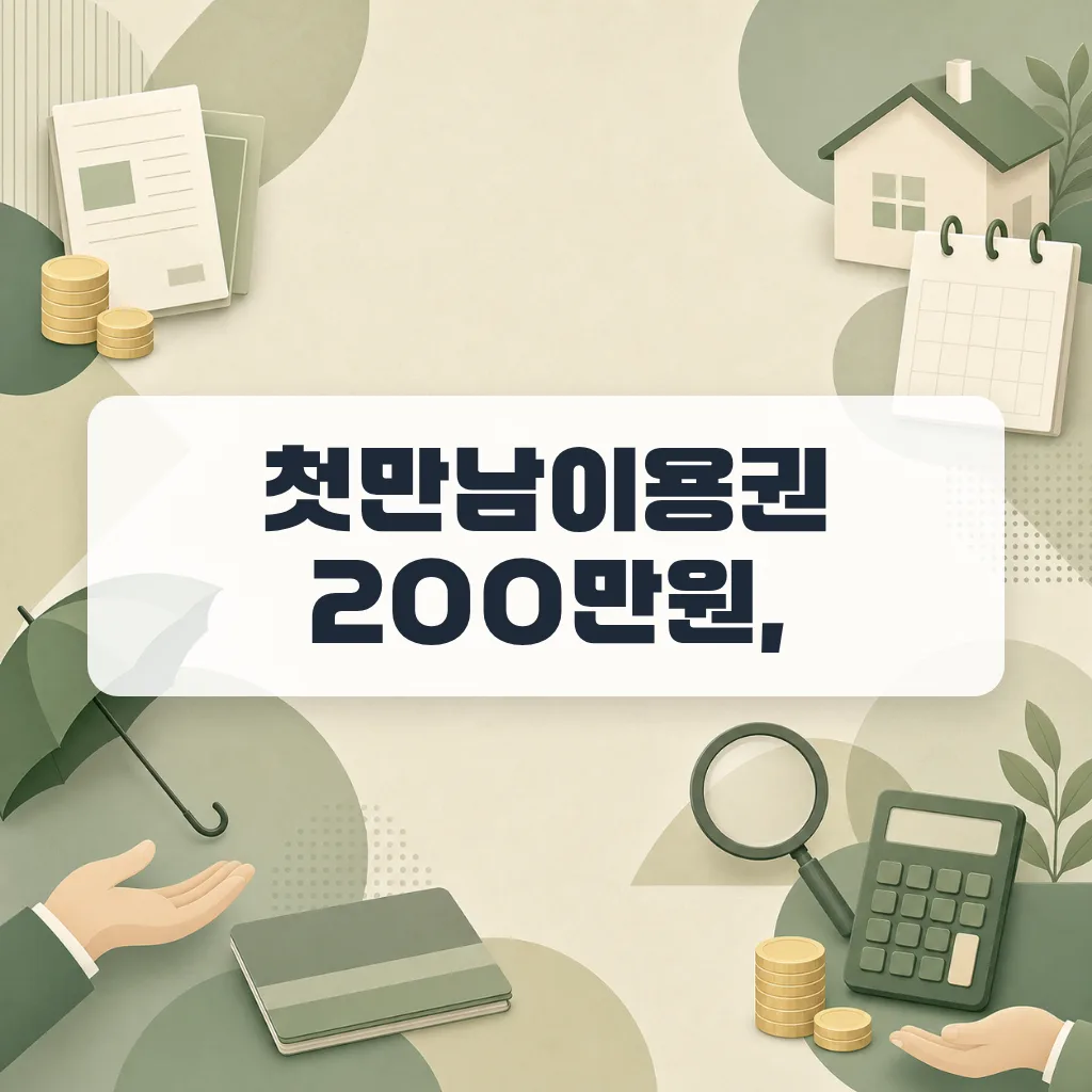 첫만남이용권 신청방법, 200만원 사용처와 유효기간 (2026)