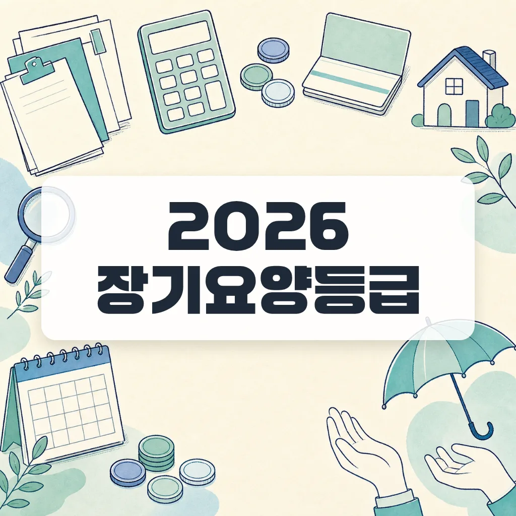 2026 장기요양등급 신청방법, 서류부터 판정까지