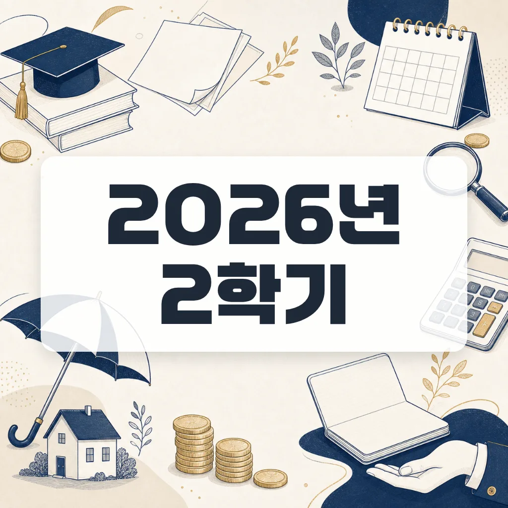 2026 2학기 학자금대출 신청기간, 취업후·일반상환 뭘 고를까