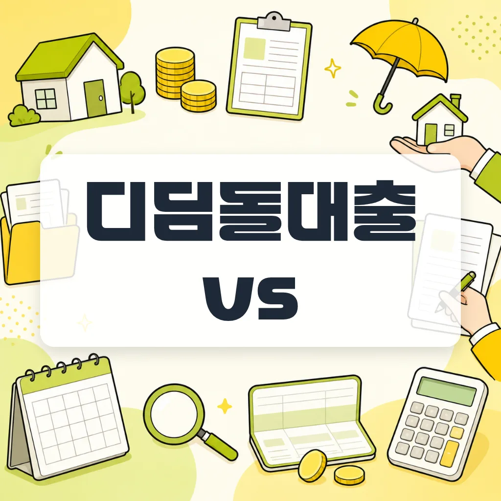 디딤돌대출 보금자리론 비교, 2026년 내 조건엔 뭐가 유리한가