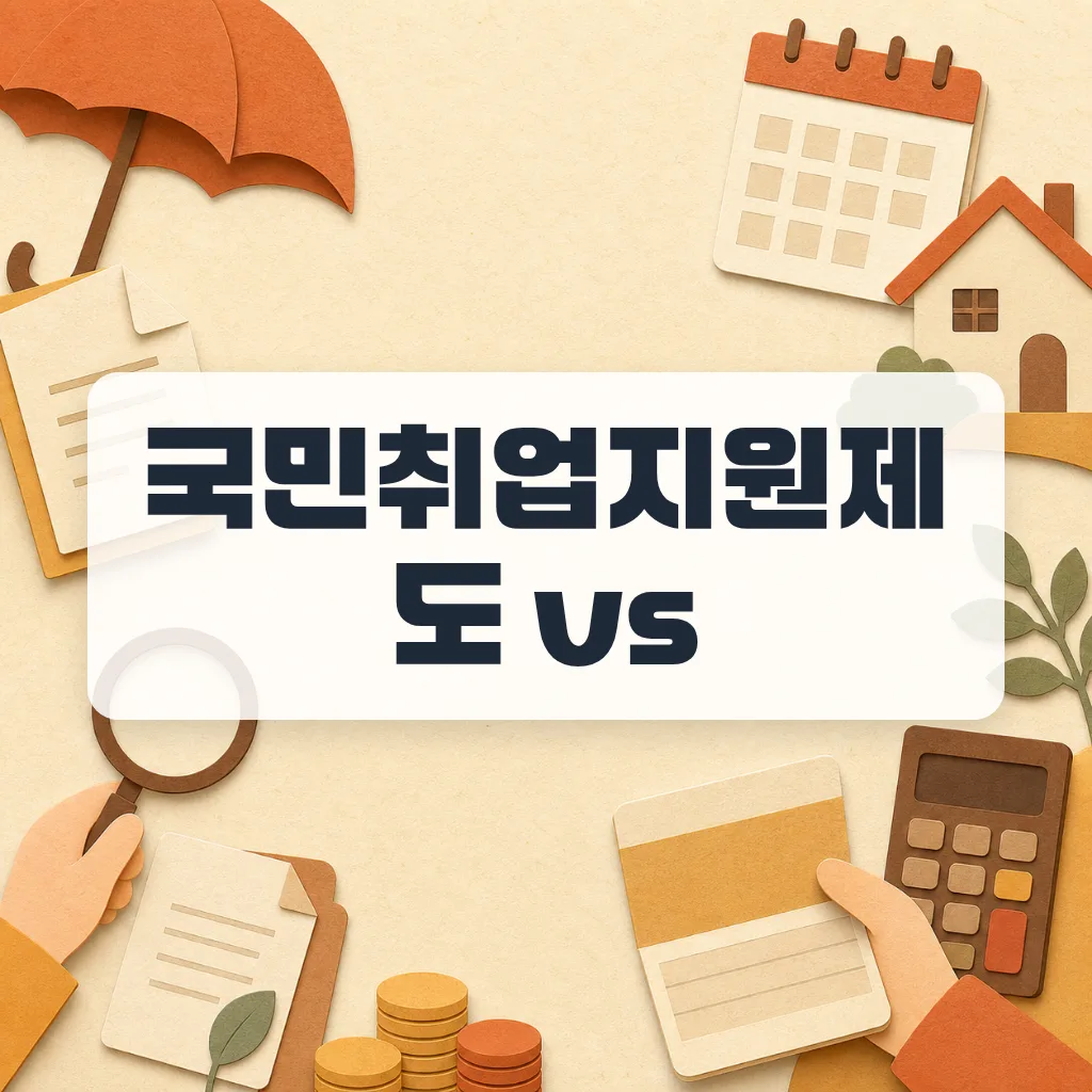 중복 불가인 실업급여와 국민취업지원제도, 뭘 먼저 신청하나