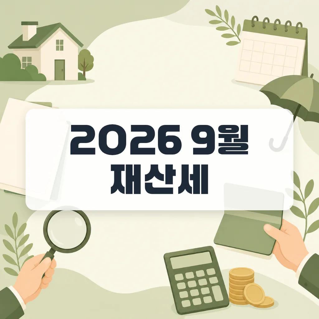9월 재산세 납부, 6월 1일 하루 차이로 남의 세금 낸다