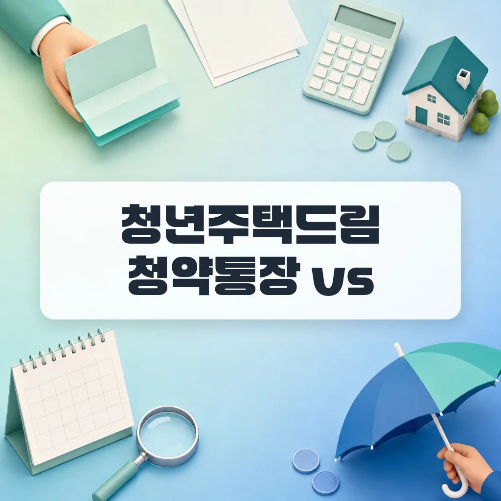 청년주택드림 청약통장 전환, 종합저축 유지가 나은 사람