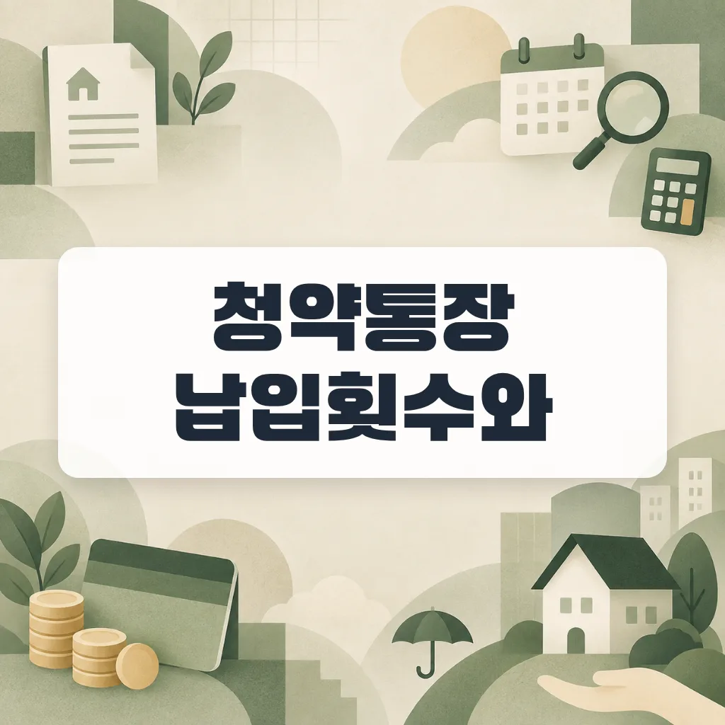 청약통장 납입인정금액, 2만·10만·25만원 넣은 4명의 공공분양 순위