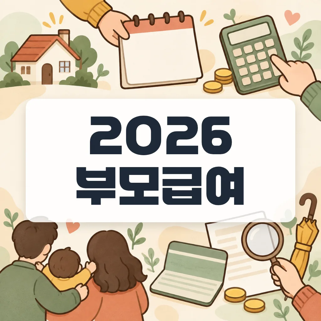 2026 부모급여 지급일, 10월엔 25일 대신 23일에 들어온다